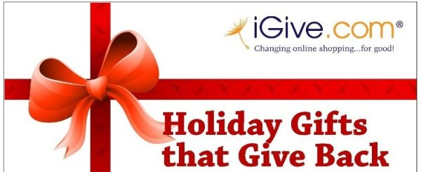 Holiday shopping through iGive benefits LWVALEF png