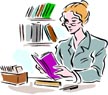 woman studying books jpg
